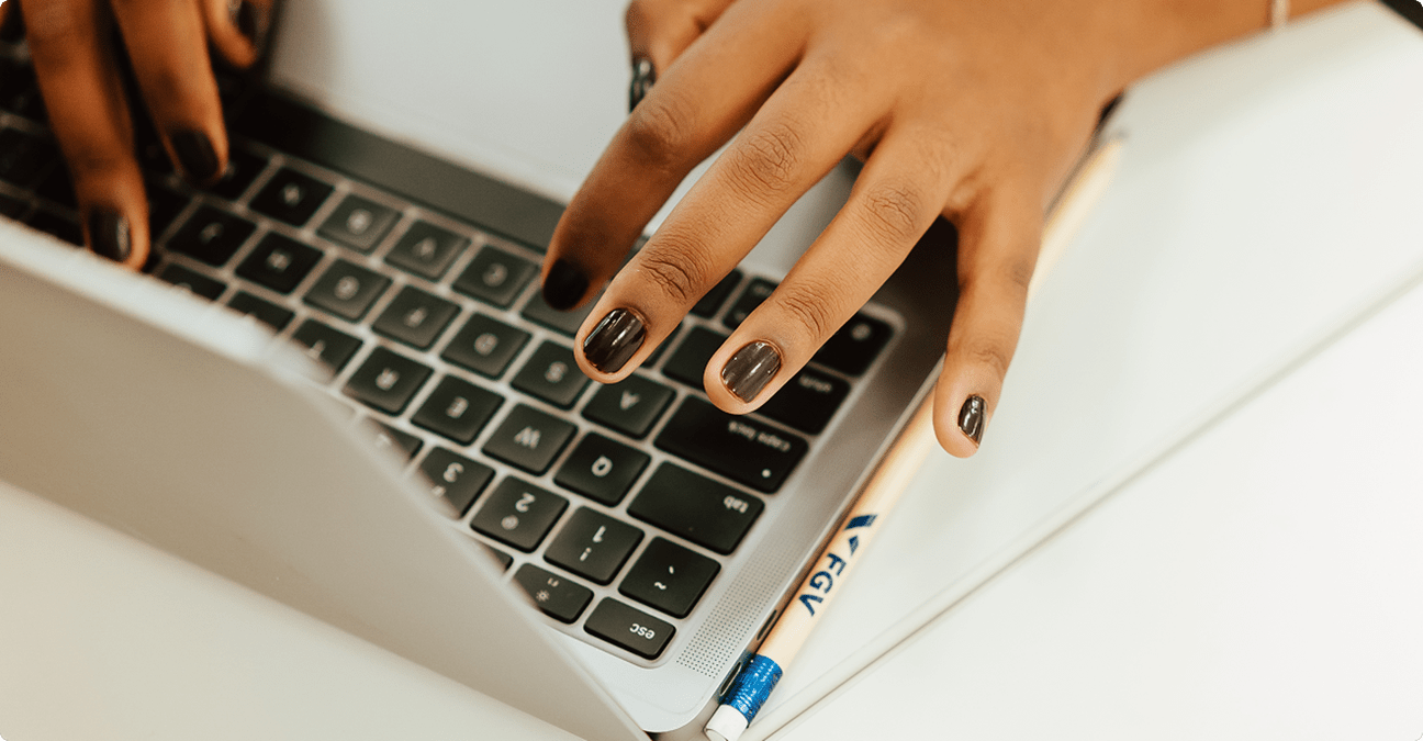 Digitando no teclado
