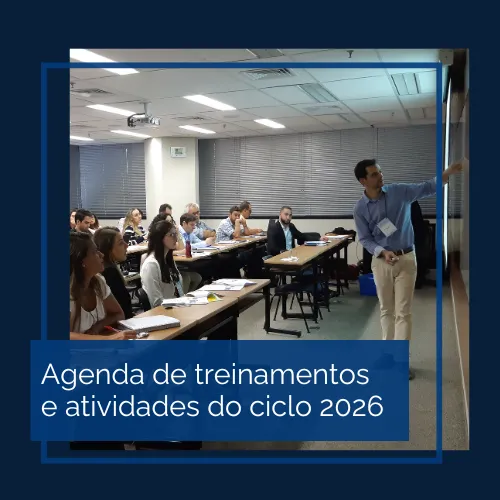 Agenda de treinamentos e atividades do ciclo 2026