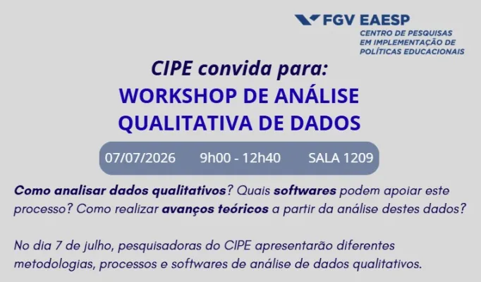 Workshop de Análise Qualitativa de Dados