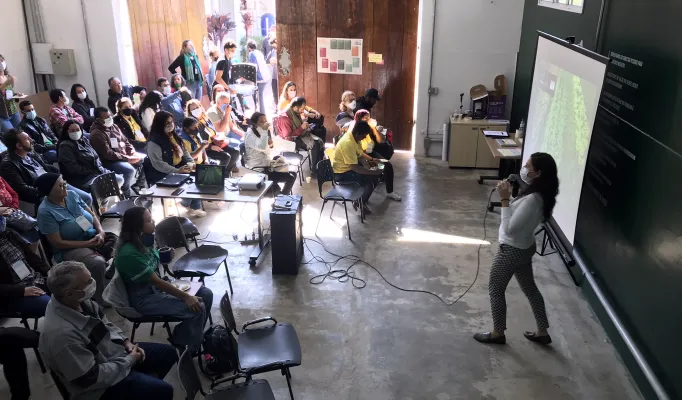 Resultados do primeiro ciclo do projeto Cinturão+Verde são apresentados na Escola de Agroecologia de Parelheiros