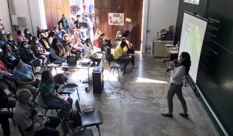 Resultados do primeiro ciclo do projeto Cinturão+Verde são apresentados na Escola de Agroecologia de Parelheiros