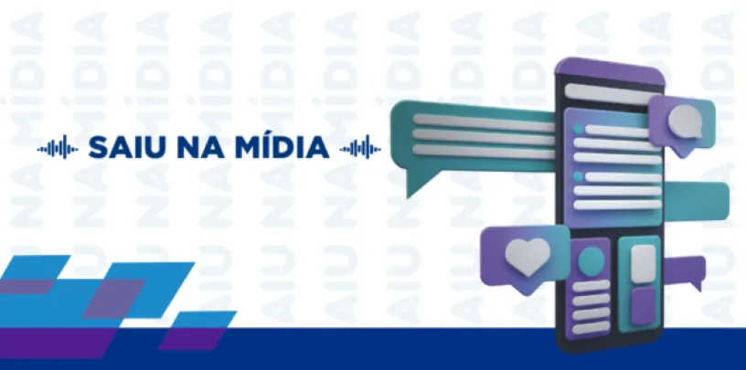 foto de celular simulando conversa