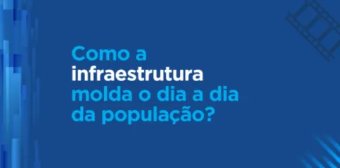 Título no fundo azul