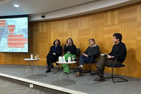 Speakers at the Urban Mobility Forum