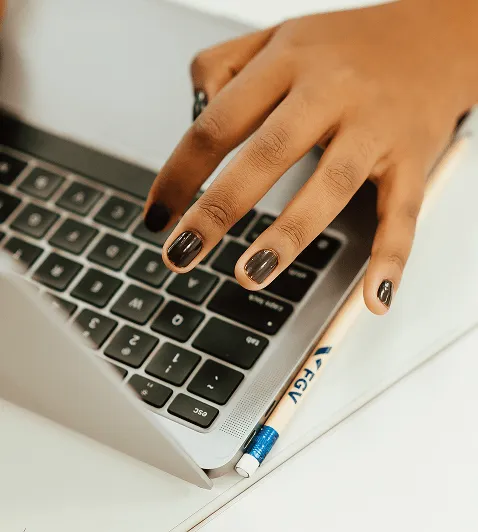 Digitando no teclado